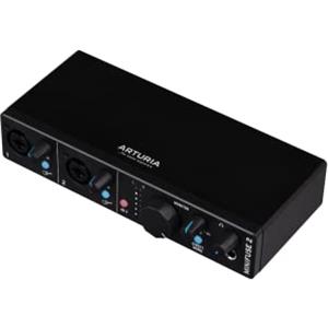 Arturia MiniFuse 2 Interfaz de Audio y MIDI USB Compacta Negra