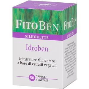 FITOBEN Srl Idroben integratore depurativo 50 capsule - drenaggio, fegato e vie urinarie