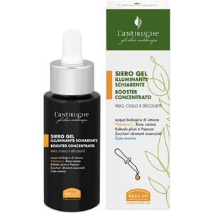 Helan Elisir Antitempo - Siero Gel Illuminante e Schiarente con Vitamina C per Pelli Delicate, 30ml