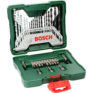 Set punte Bosch da 33 pezzi per legno, muratura e metallo