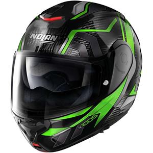 Nolan Casco Moto Modulare P/J Nolan X-1005 U.C. SANDGLAS 051 Verde