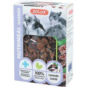 ZOLUX NUTRIMEAL3 GARDEN - Croccantini Naturali con Carruba per Piccoli Mammiferi - 60 g
