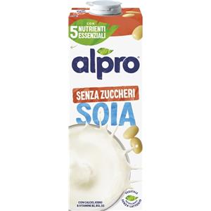 DANONE NUTRICIA SpA SOC.BEN. Soia Senza Zuccheri Alpro 1000ml