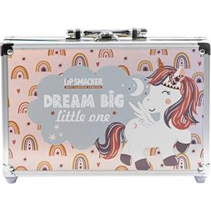 Lip Smacker Beauty Train Case, Set di Trucco per Bambine, 22 Lucidalabbra, 9 Ombretti Cremosi Facili da Applicare, 2 Smalti per Unghie, 4 Polveri Luminose e Clip per Capelli