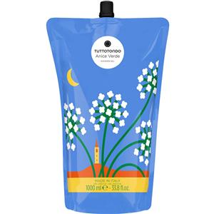 TUTTOTONDO Gel Doccia Ricarica Anice Verde 1L - Formula Delicata e Idratante
