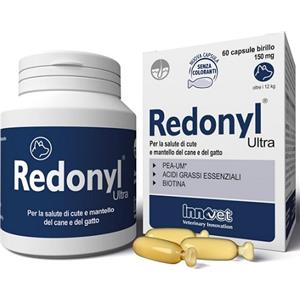 INNOVET ITALIA Srl Redonyl ultra 150 mg - 60 capsule birillo - per cute e mantello di cani e gatti