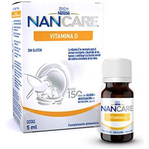 NANCARE Vitamina D Gocce 5ml - Formula Migliorata e Portatile