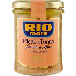 Rio Mare Filetti di Tonno all'Olio di Oliva, Lavorati a Mano, 180g