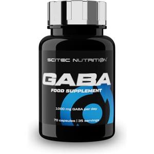 Scitec Nutrition GABA, Integratore alimentare in capsule contenente acido gamma-amminobutirrico, 70 capsula