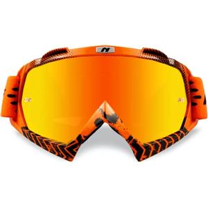 NENKI Occhiali Moto, Occhiali da Motocross, Occhiali da Sci Uomo Donna, Maschera Cross con Morbida Schiuma e Cinghia Regolabile per Attività All'Aperto,Motociclismo,Sci