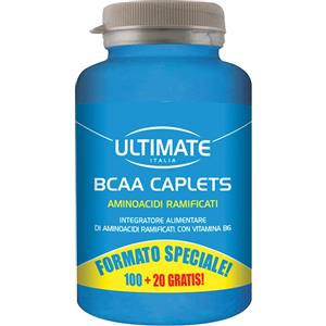 BCAA Caplets 120 Capsule Rapporto 2:1:1
