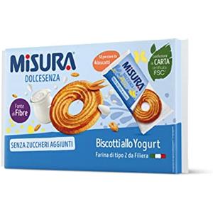 Misura Dolcesenza Biscotti allo Yogurt | Senza Zuccheri Aggiunti | Confezione da 400 grammi