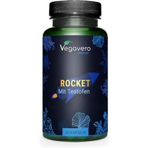 Vegavero Integratore per UOMO | Alto Dosaggio | Ginseng, Maca, Fieno Greco, L-Arginina, Zinco, Ashwagandha | 60 Capsule | Senza Additivi | Vegan | Vegavero®