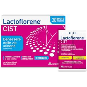 LACTOFLORENE Montefarmaco Lactoflorene CIST Integratore Alimentare 20 Bustine Duocam