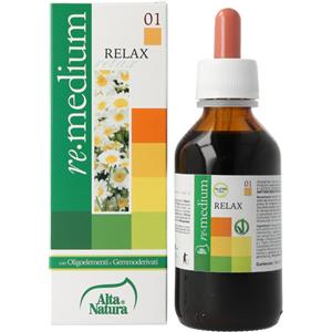 Alta Natura Remedium - 01 Relax Integratore Alimentare, 100ml
