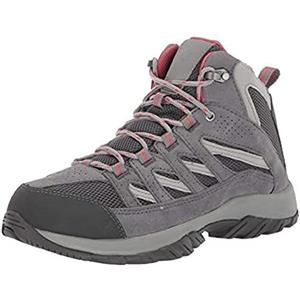 Columbia Crestwood Mid WP, Scarponi da trekking alta Donna, Cordovan/Mud , 36 EU