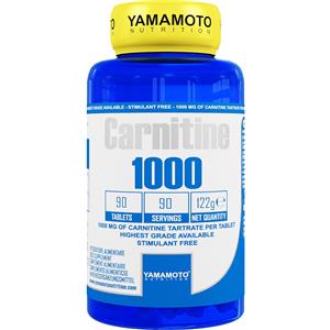 YAMAMOTO Carnitine 1000 90 cpr - YAMAMOTO NUTRITION