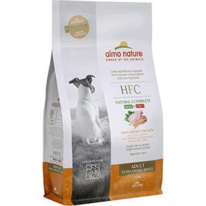 Almo Nature HFC Adult XS-S, Crocchette per Cani Adulti - Pollo Fresco - Sacco da 1,2 kg