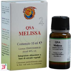 HERBOPLANET SRL QSA MELISSA GOCCE 10 ML