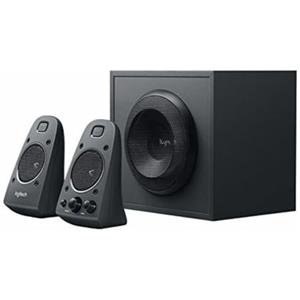 Logitech Z625 THX 2.1 Sistema di Altoparlanti con Subwoofer, Certificato THX, 400 Watt, ‎Bassi Profondi, 3.5 mm e RCA, PC/PS4/Xbox/Lettore ‎DVD/TV/Smartphone/Tablet