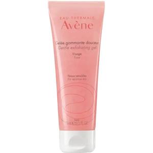 Avène Eau Thermale Gommage Viso 75ml - Esfoliante Delicato con Microsfere di Cellulosa e Cera di Jojoba