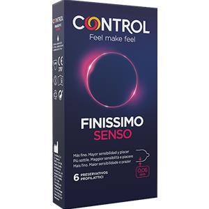 Control Finissimo Senso 6 Profilattici da 0.06mm