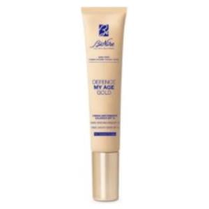 Bionike Defence My Age Gold Crema Uniformante Colorata SPF 15 - 40 ml, per una pelle uniforme e luminosa
