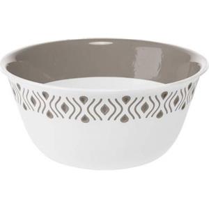 Stefanplast Insalatiera in Resina Linea Tosca Tortora 19x9 cm - Resistente e Igienica