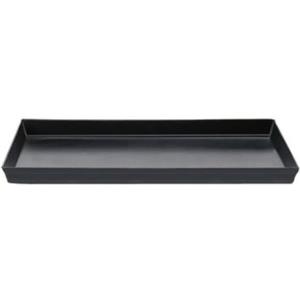 Agnelli Teglia Rettangolare in Alluminio Blu per Pizza e Dolci - 30x23 cm