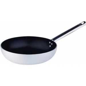 Agnelli Padella Svasata Platinum Alta Alluminio a Saltare Manico Tubolare Acciaio Inox di Agnelli-32