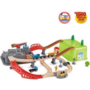 Hape Set Pista Treni per Costruzioni Ferroviarie di Hape