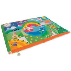 Clementoni Tappeto Baby Friends Soft Play Mats - Morbido e Imbottito per i Primi Movimenti dei Neonati