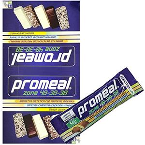 Volchem Promeal 12 Barrette Proteiche da 50 gr. per Dieta a Zona 40-30-30 GUSTO COCCO