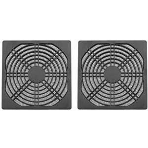 UEB Filtro Antipolvere per Ventole PC 120 mm Griglia di Protezione per Ventola (2pz)