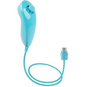 DN Controller Telecomando Nunchuck per Console Nintendo Wii Baby Blue