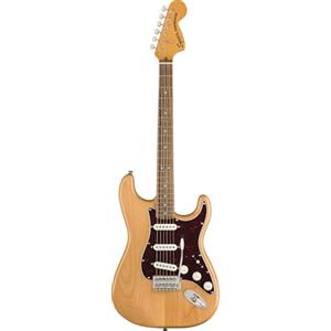 Fender Squier by Fender Classic Vibe '70s Stratocaster Chitarra Elettrica, Tastiera in Laurel, Naturale, Un Tributo alla Mitica Strat degli Anni '70