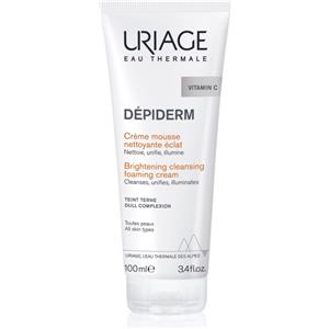 Uriage Depiderm Mousse Detergente Illuminante 100ml - Purificante e Anti-macchie per un Viso Luminoso