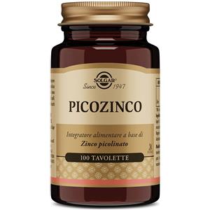 Solgar IT. Multinutrient SpA Picozinco 100 Tavolette 27 g