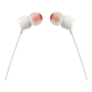 JBL Tune 110 Auricolare Cablato In-ear MUSICA Bianco
