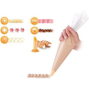 Tescoma Sac à poche 30 cm 10 pz, 6 beccucci delicia