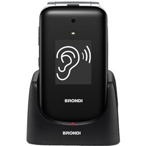 Brondi Amico Supervoice 7,11 cm (2.8'') Nero Telefono per anziani