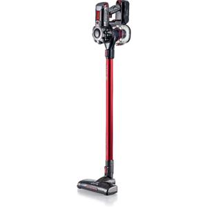 Ariete 2757 22v Lithium Scopa Elettrica Senza Fili 3 livelli di Filtrazione Batteria Li-Ion 2200 mAH Kit accessori incluso Rosso