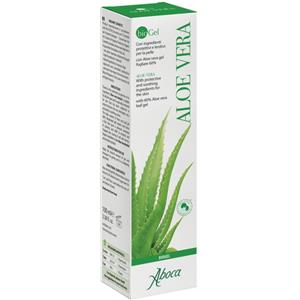 Aboca Aloe Biogel 100ml - Gel Lenitivo e Protettivo all'Aloe Vera per Tutti i Tipi di Pelle