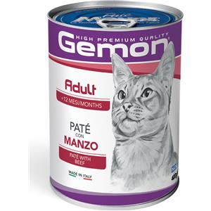 MONGE GEMON GATTO ADULT PATE' MANZO GR.400