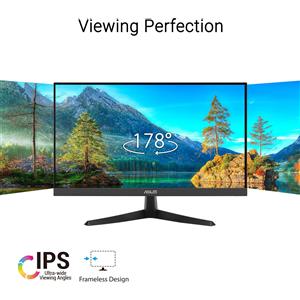 GielleService MONITOR LED ASUS IPS FULLHD 1080p VY229HF Tempo di risposta 1ms 90LM0960-B03170 Angolo di visione 178º