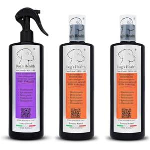 Dog's Health KIT Detergente Disabituante Concertato 500ml - Spray Disabituante per Cani e Gatti e Detersivo Pavimenti animali, Repellente animali, Eliminare Odore cane e gatto, Educativo, Cruelty Free