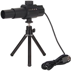 LeGDOr Telescopio digitale USB intelligente, 2 MP, zoom 70x, monitor con fotocamera monoculare con rilevamento di movimento, monitoraggio spot, registrazione video, telescopio computerizzato per principianti