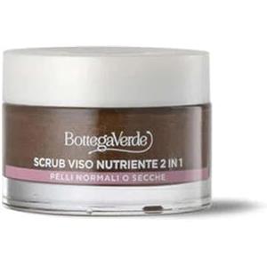 Bottega Verde - Zuccheri di bellezza, Scrub di zucchero, 50 ml, con zucchero di Canna, burro di Cacao e olio di Jojoba, nutriente 2 in 1, esfoliante illuminante, pelli normali o secche