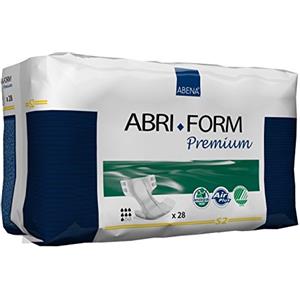 Abena, Abri-Form Premium, pannoloni per incontinenza tutto in uno, misura: S2, 60/85 cm fianchi/girovita, 1800 ml (etichetta in lingua italiana non garantita)