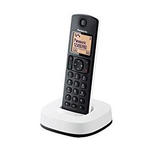 Panasonic KX-TGC310SP2 telephone - telephones (DECT, Desk/Wall, Black, White, Handset, LCD, AAA)
